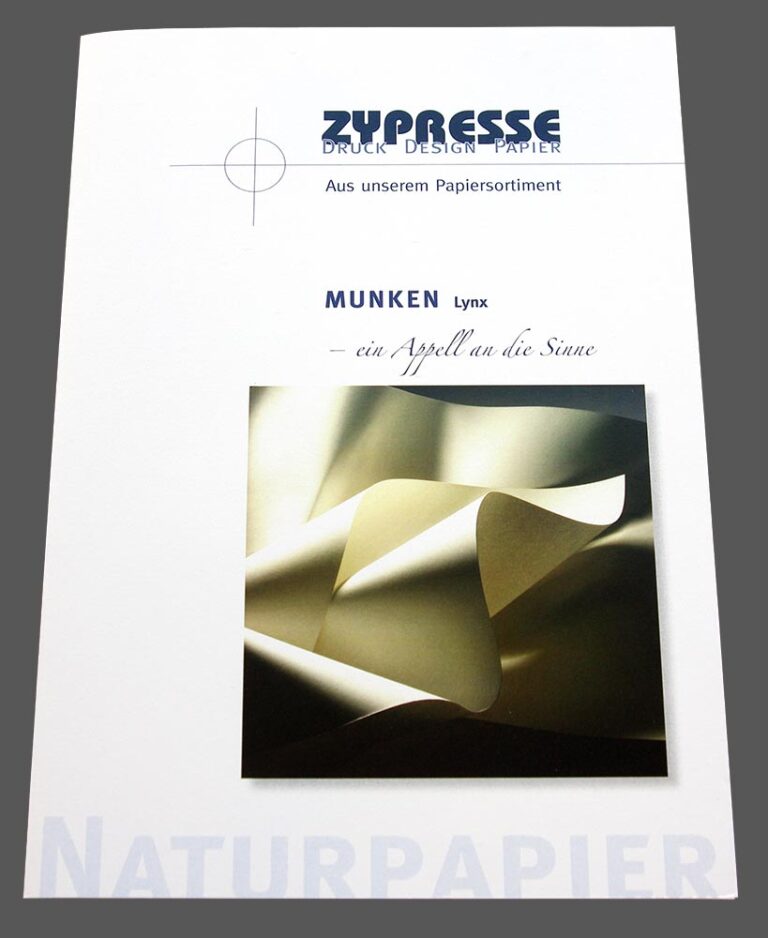 Mustermappe vom Munken Lynx Papier